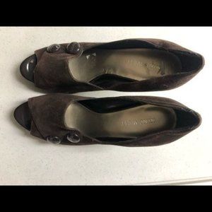 Nine West Size 8.5 Women’s Dark Brown High Heel Shoes